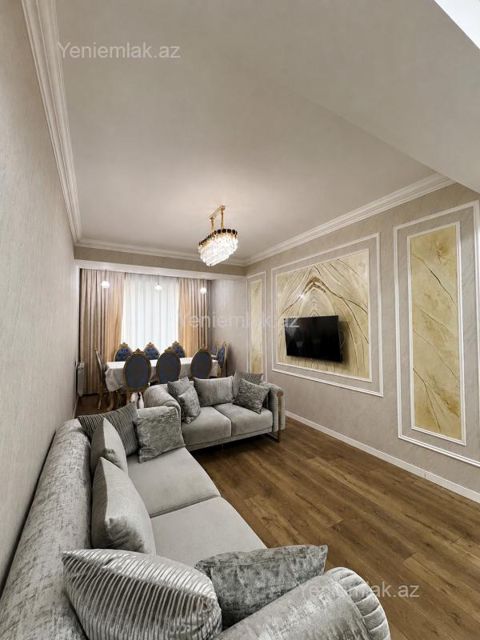 Satılır 3 otaqlı Bina evi menzil (Yeni tikili), 120 m², Nərimanov rayonu — Bakı