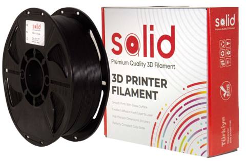 Solid Filament PLA Plus Qara – 1 kq (1.75 mm) 3D basqılarınız üçün — Robotzade Azərbaycan — Electronics