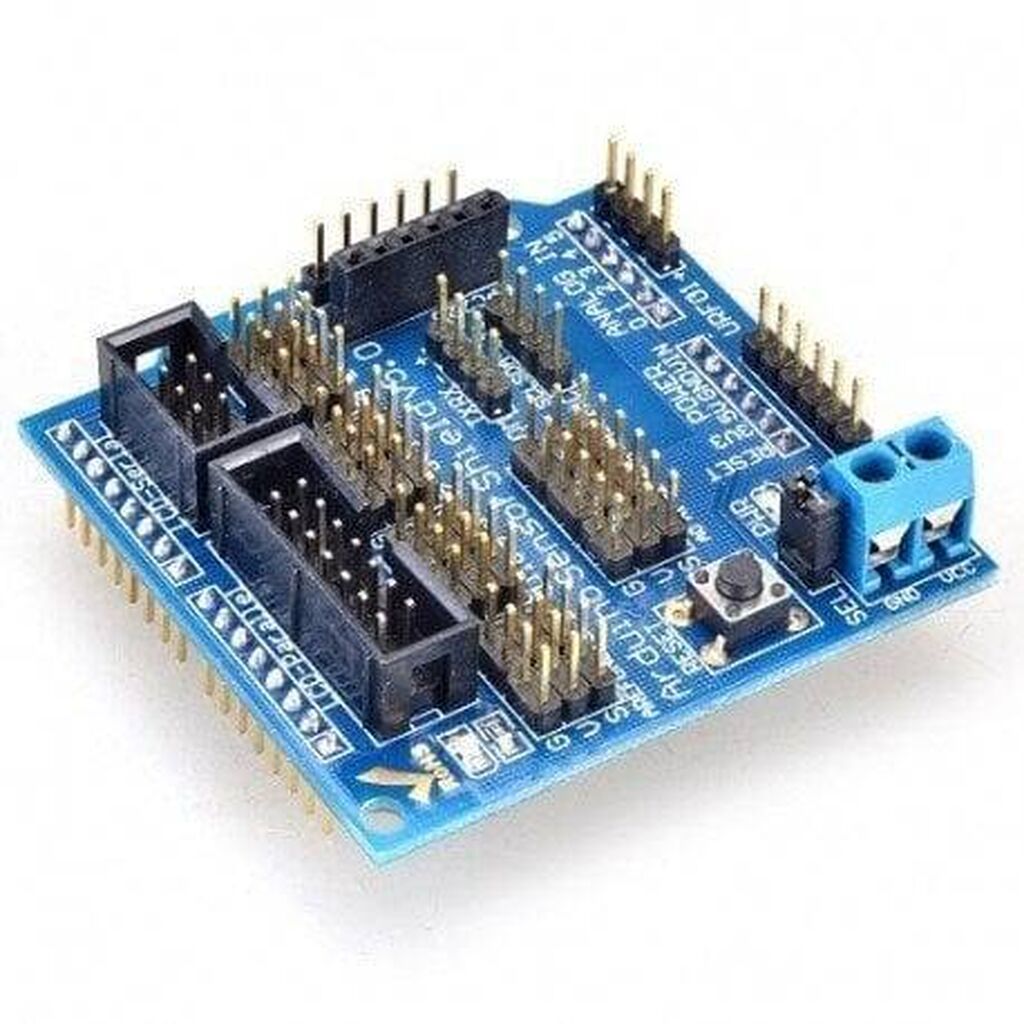 Məhsul: Arduino Servo və Sensor Shield (v5.0) Qiymət: 6 Təsvir — Ana platalar, Bakı (2)