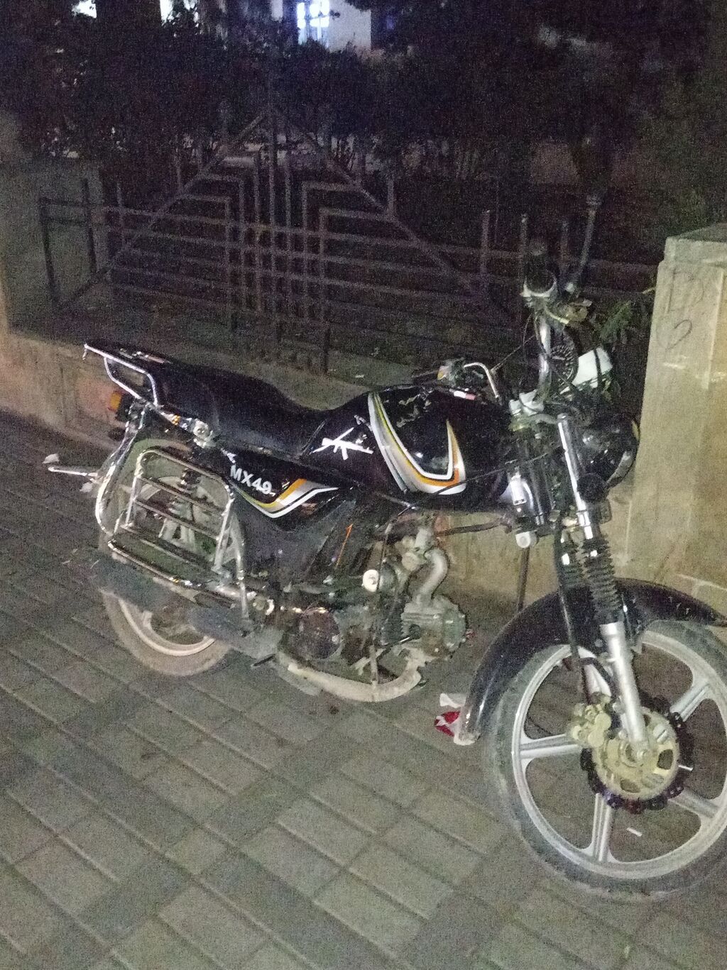 Moped/motosiklet – “MX49” modeli Xüsusiyyətlər: ki - Kuzov və — Mopedlər və skuterlər, Xırdalan (4)