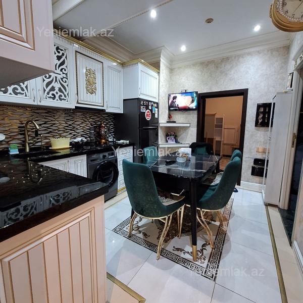 Kirayə 2 otaqlı Bina evi menzil (Yeni tikili), 64 m², Nərimanov rayonu — Mənzil, Bakı (9)