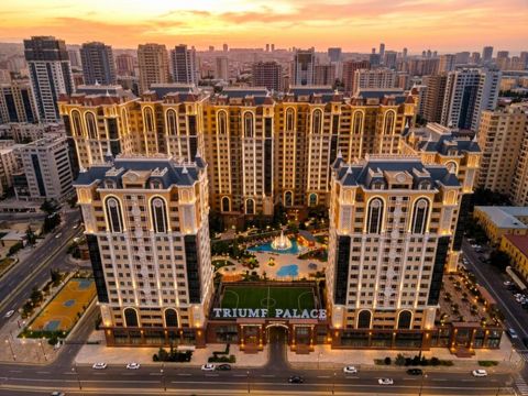 Satılır 3 otaqlı yeni tikili 122 m² — Bakı