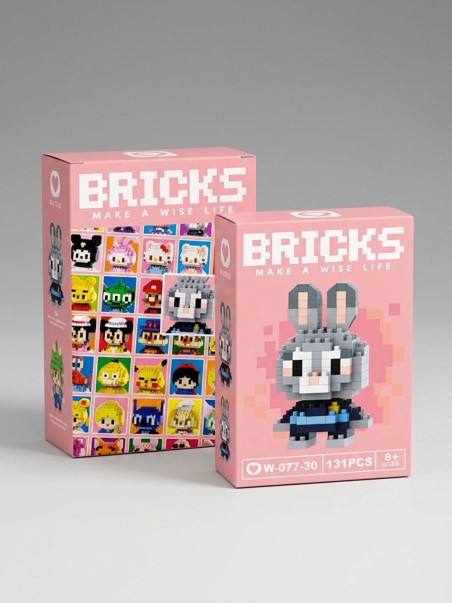 Blok konstruktoru W-077-30 Judy Hopps, 8+ yaş, 131 hissə — Mallar, Bakı