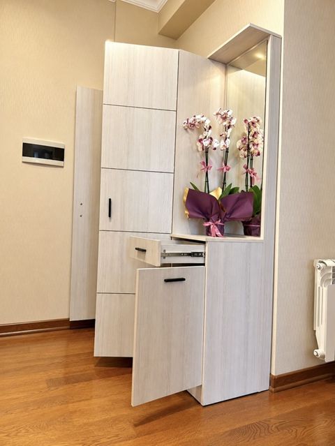Mebel dəsti – dəhliz üçün çoxfunksiyalı dolab və konsol - Dizayn — Bakı