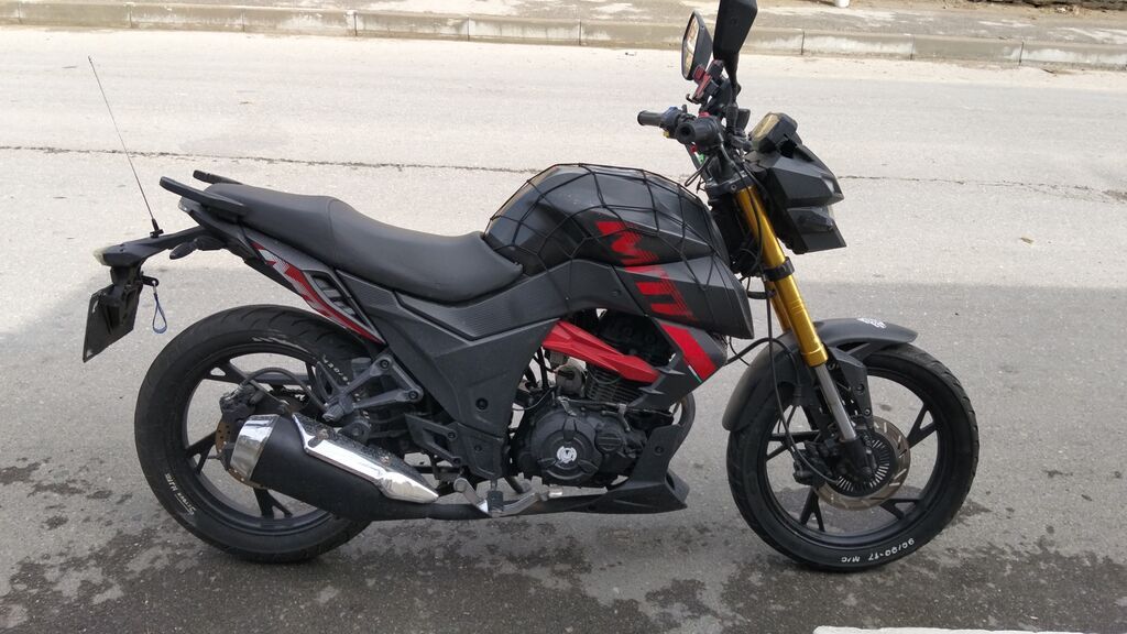 Sport-naked üslubunda şəhər motosikleti - Rəng: qara/qrafit gövdə 10-OO-106 — Motosikletlər, Bakı (2)
