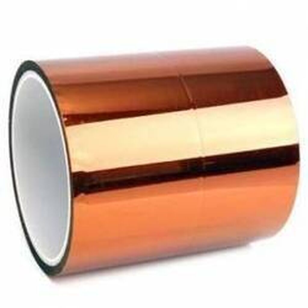 Kapton Lent – 100 mm x 30 m Yüksək temperaturlara davamlı Kapton — İzolə materialları, Bakı