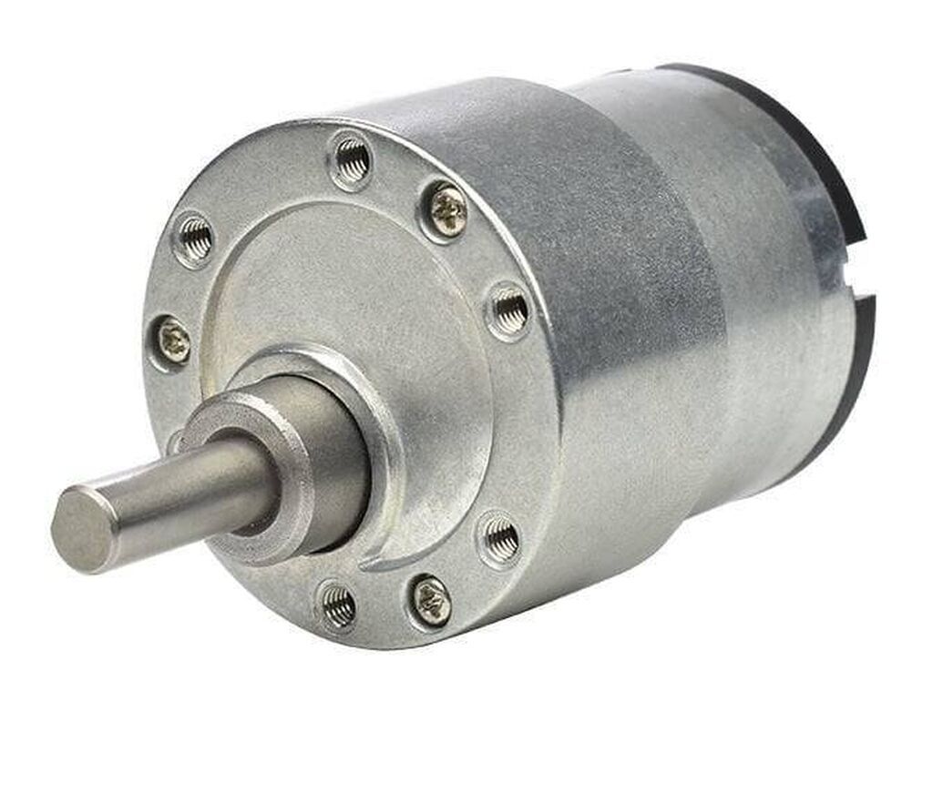 12V 30 RPM 37mm Reduktorlu DC Motor Metal dişli qutulu, yüksək torklu — Transmissiya, Bakı (3)
