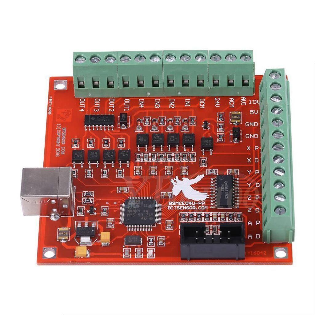 4 Oxlu CNC Kontrol Kartı – Mach3 USB ilə uyğun Mini/hobbi CNC — Stanoklar, Bakı (2)