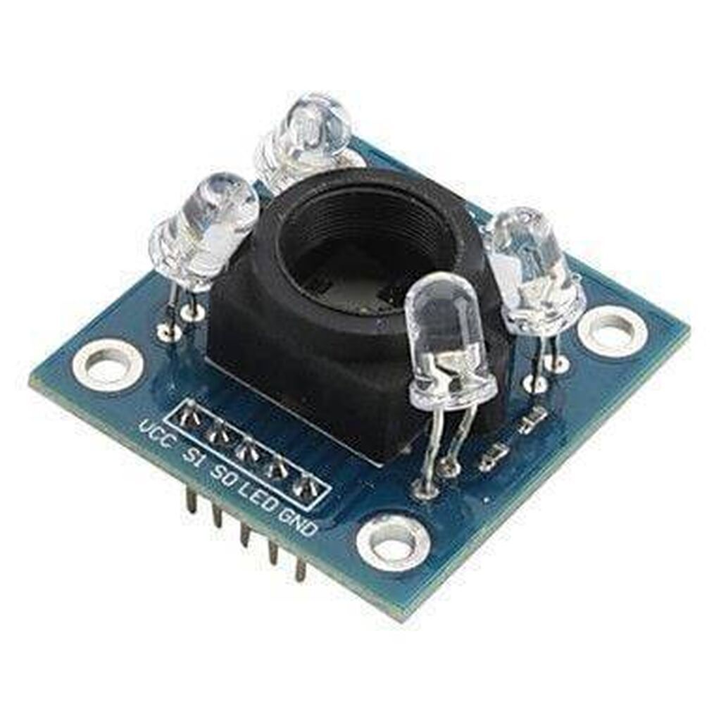 TCS3200 Rəng Sensor Kartı – Sensor Yuvalı Model Tam rəng detektoru — Avtomobil elektrikası, Bakı
