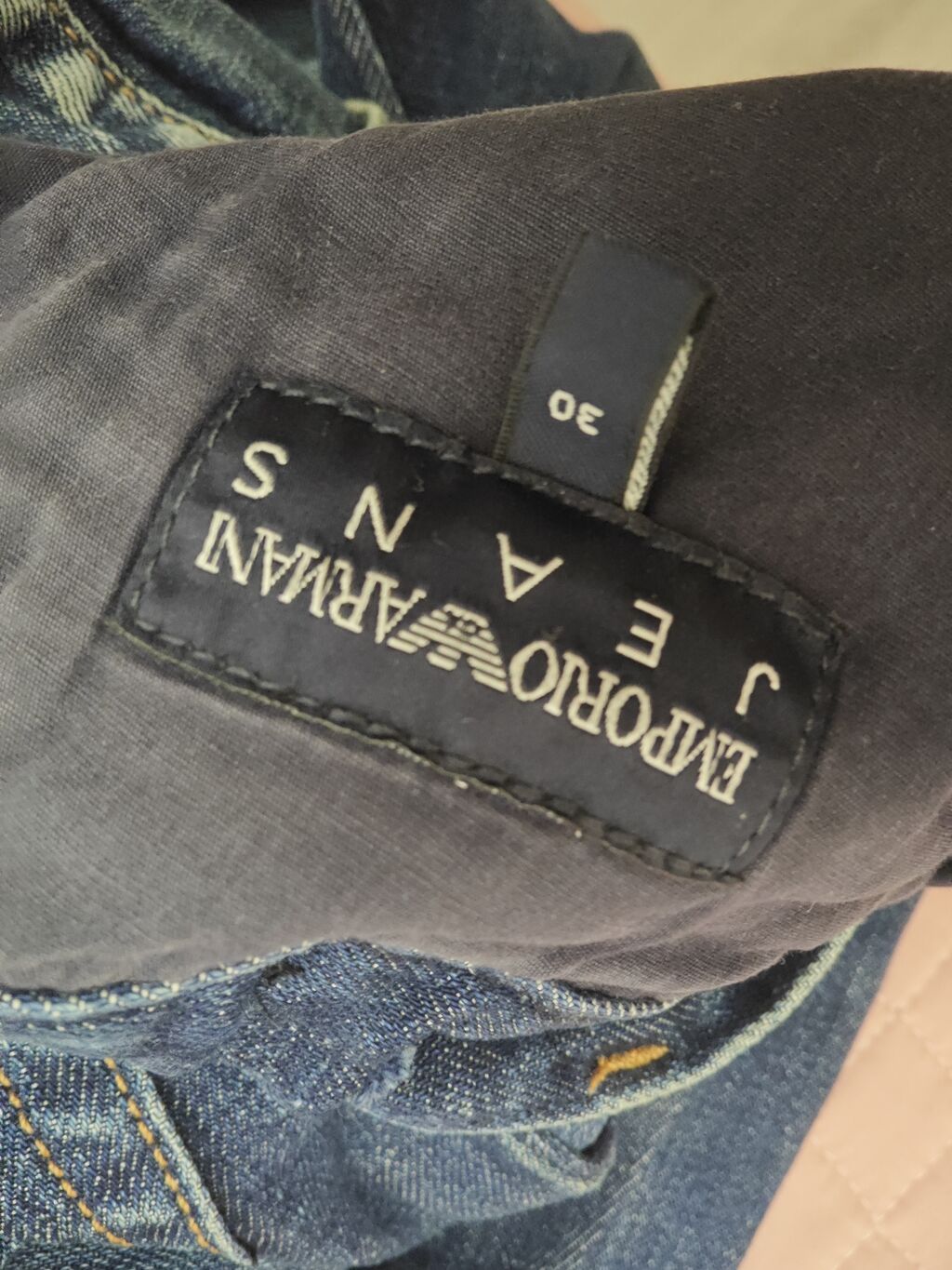 Cins şalvar, Emporio Armani — Jins, Bakı (2)