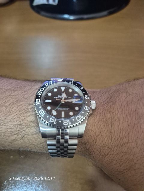 Rolex lüks kopya. Yeni kimdir, 10-15 dəfə istifadə edilib. Mexanika — Bərdə