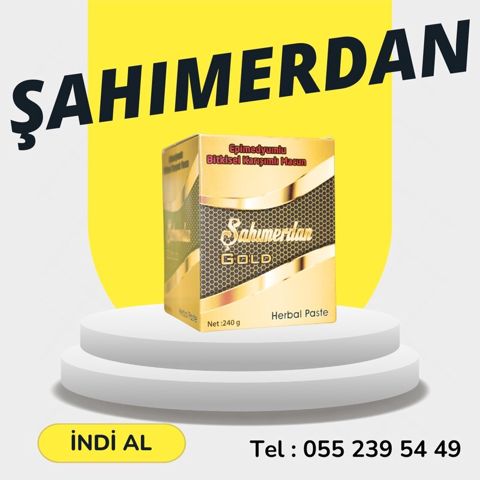 Sahmerdan Gold gecikdirici Macunu — Bakı