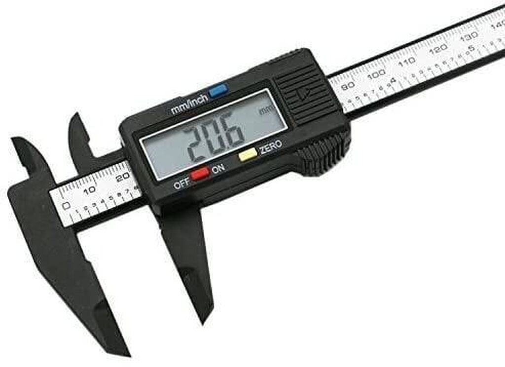 150 mm Rəqəmsal Display Elektron Kaliper (Ştangenpərgar) - 0–150 mm — Ölçü alətləri, Bakı (3)
