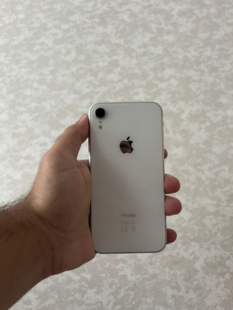 IPhone Xr, 64 GB, Ağ, Face ID — Bakı