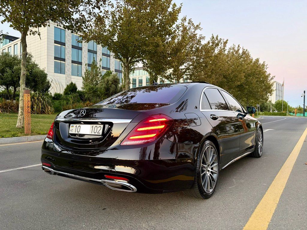 Mercedes S 500, 4.7 L, 2013 il, 118 000 km — Avtomobillər, Bakı (6)