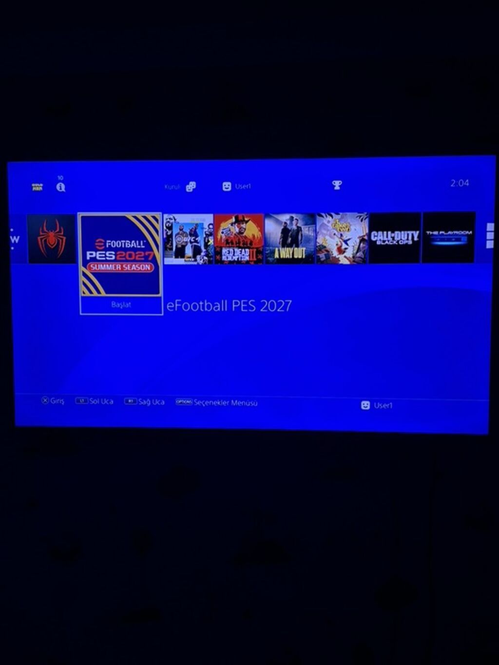 Sony PlayStation 4 Slim oyun konsolu PS4 Slim – İdeal vəziyyətdə — Oyun konsolları, Gəncə (6)