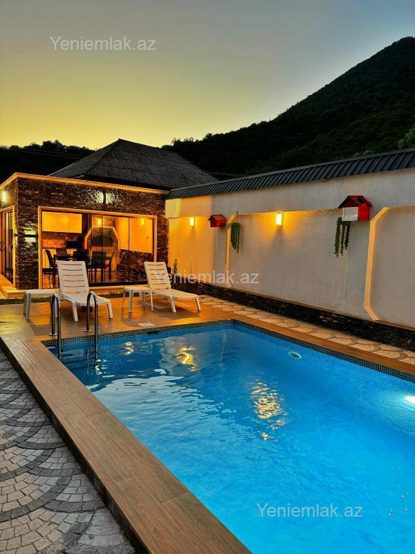 Günlük 5 otaqlı Həyət evi / Villa, 200 m², Qəbələ — Ev, villa, Qəbələ (4)