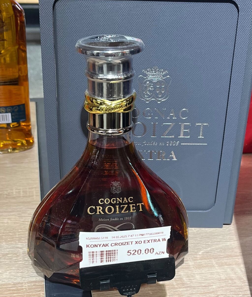 Croziet konyaki bir neçə gün öncə ad günümə hədiyyə alınıb yenidir — Qida məhsulları, Xırdalan (2)
