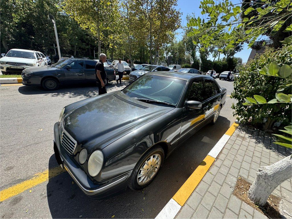 Mercedes E 220, 2.2 L, 1999 il, 384 512 km — Avtomobillər, Bakı