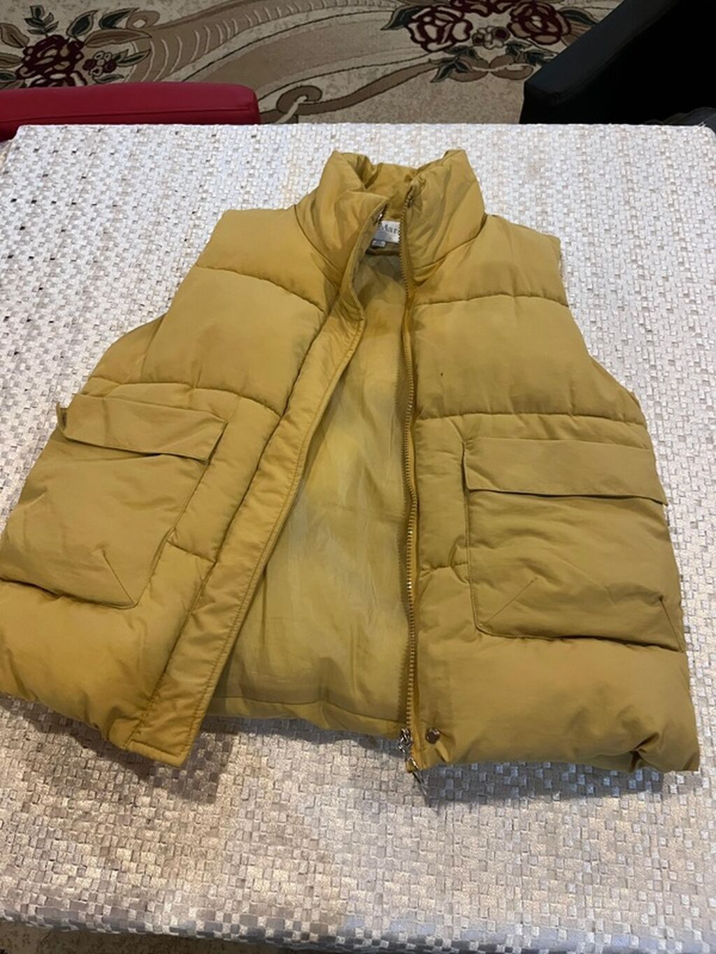 Jilet, Max Mara, 2XL, rəng - Sarı — Yelek, Bakı