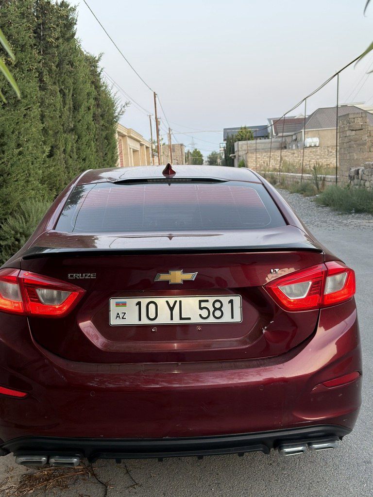 Chevrolet Cruze, 1.4 L, 2016 il, 144 400 km 10-YL-581 — Avtomobillər, Bakı (2)