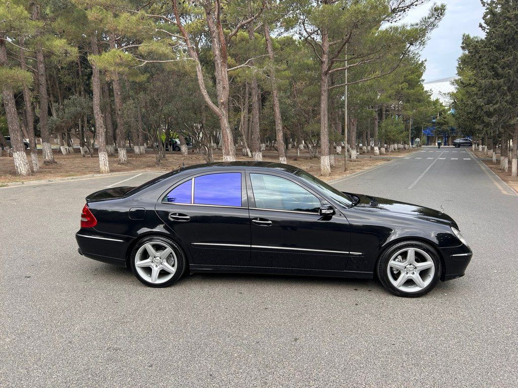 Mercedes E 220, 2.2 L, 2002 il, 285 465 km — Avtomobillər, Sumqayıt (7)