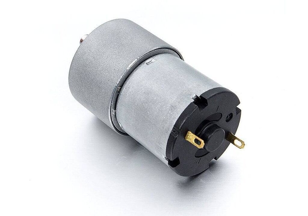 24V 80 RPM 37mm Reduktorlu DC Motor Metal dişlili, güclü və kompakt — Mühərriklər, Bakı (4)