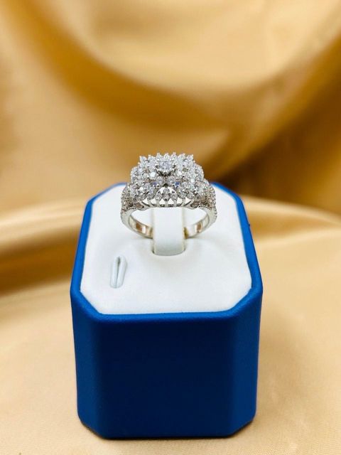 Gümüş qadın üzüyü Icebella 295, 925 əyyar, ölçü 18 mm, 4.25 q - ICEBELLA_295 — Bakı