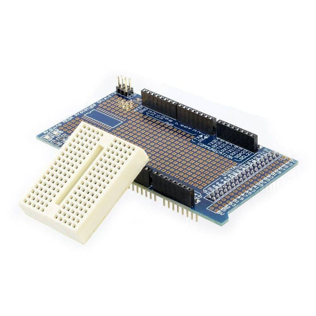 Arduino Mega 2560 R3 Proto Shield + Mini Breadboard - Arduino Mega — Digər, Bakı (3)