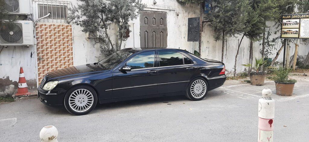 Mercedes S 350, 3.7 L, 2004 il, 189 000 km 90-DF-119 — Avtomobillər, Bakı (4)