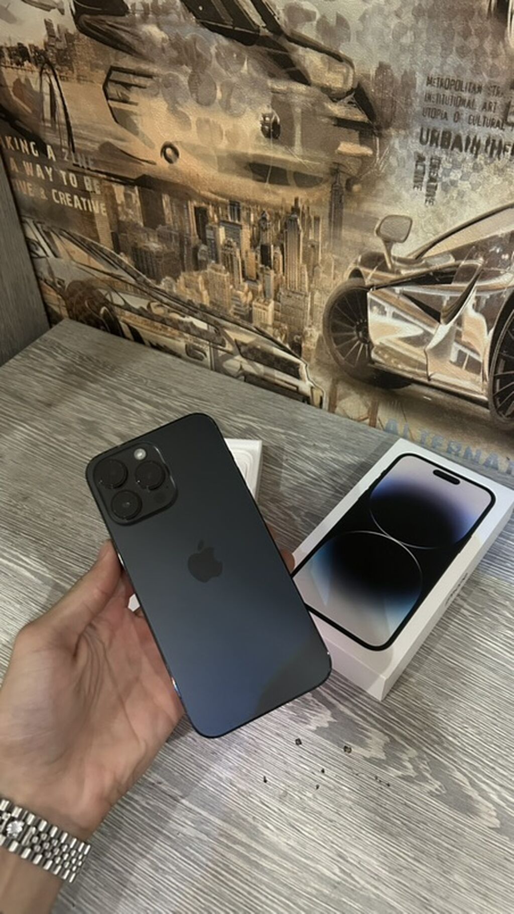 IPhone 14 Pro, Qara, Face ID — Apple iPhone, Digah (5)