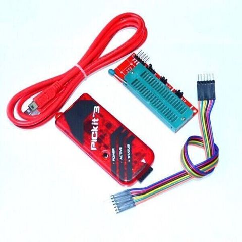 Məhsul: PicKit3 Pic Proqramlaşdırma Kartı + ZIF Adapter (Klon versiya) — Bakı
