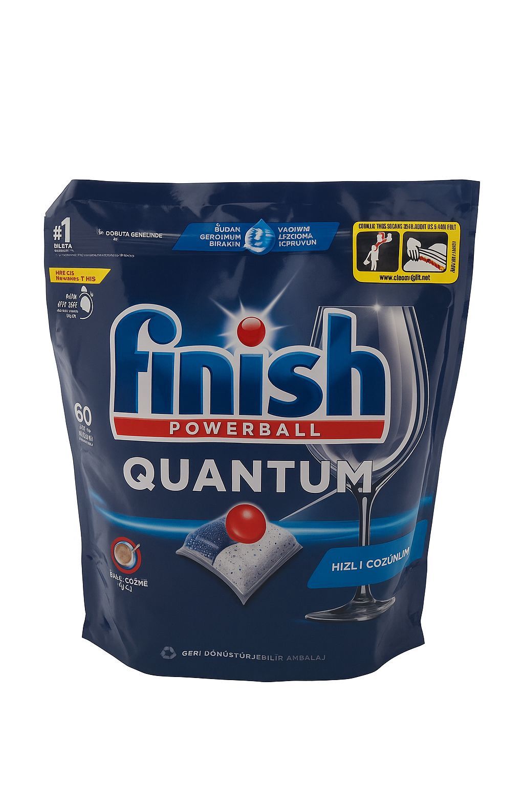 Qabyuyan maşın üçün həblər Finish Powerball Quantum 60 əd — Mallar, Bakı