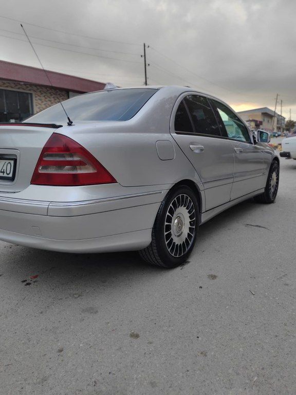 Mercedes C 200, 2.0 L, 2001 il, 374 000 km 99-FR-540 — Avtomobillər, Şamaxı (7)
