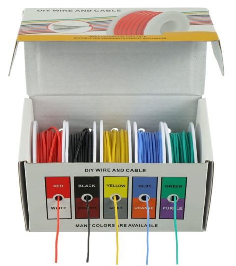 Çox Damarlı Montaj Kabel Paketi – 24 AWG, 5×20 m Elektron layihələr — Bakı