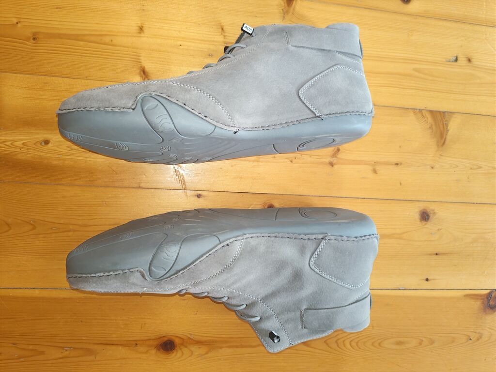 Ldeck markalı kişi idman ayaqqabısı - Rəng: boz (suede effekti olan — Krossovkalar, Qobu (6)