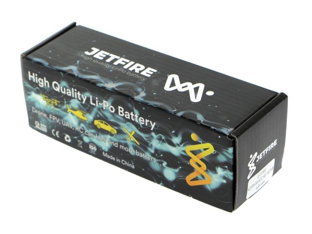 JetFire 14.8V 3300mAh 40C Li‑Po 4S batareya Yüksək cərəyan tələb edən — Smartfon ehtiyat hissələri, Bakı (2)