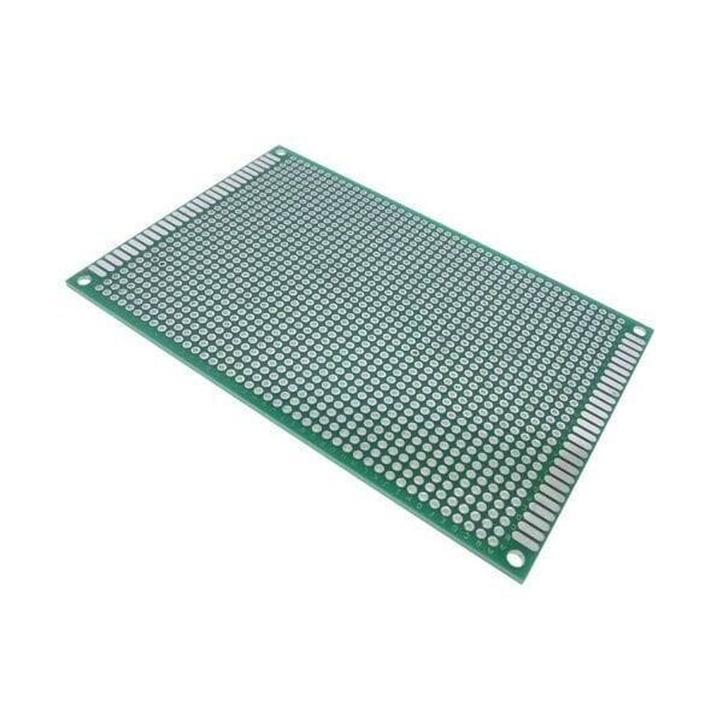 İki Üzlü Deşikli Plata – Pertinaks 12x18 sm Dəqiq prototipləmə və — Smartfon ehtiyat hissələri, Bakı