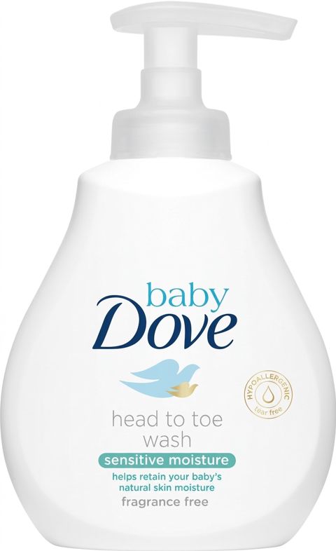 Uşaqlar üçün duş geli Dove Baby Sensitive Moisture Head To Toe Wash 200 ml — Bakı