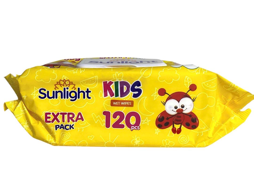 Nəm salfetlər Sunlight Ladybug, 120 əd — Mallar, Bakı (2)