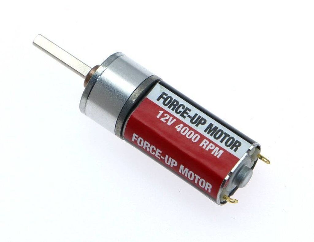 Force-Up 12V 4000 RPM DC Motor Robotika və mexaniki layihələr üçün — Mühərriklər, Bakı (3)