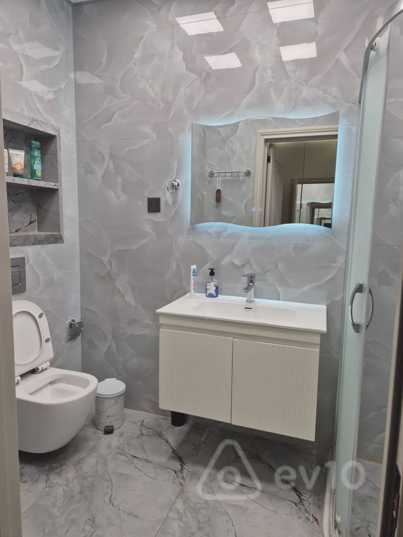 For rent: 2-room apartment (new building), 60 m² — Mənzil, Bakı (8)