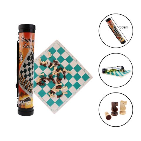 Şahmat High Quality 1708/2, plastik/PVC, 50x50x50 sm — Bakı