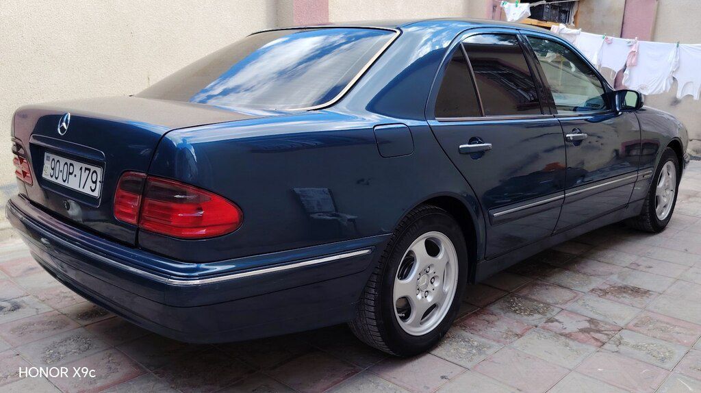 Mercedes E 200, 2.0 L, 2000 il, 396 000 km 90-OP-179 — Avtomobillər, Bakı (3)