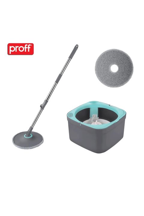 Təmizləmə dəsti Proff, mikrofibra/plastik, boz — Bakı