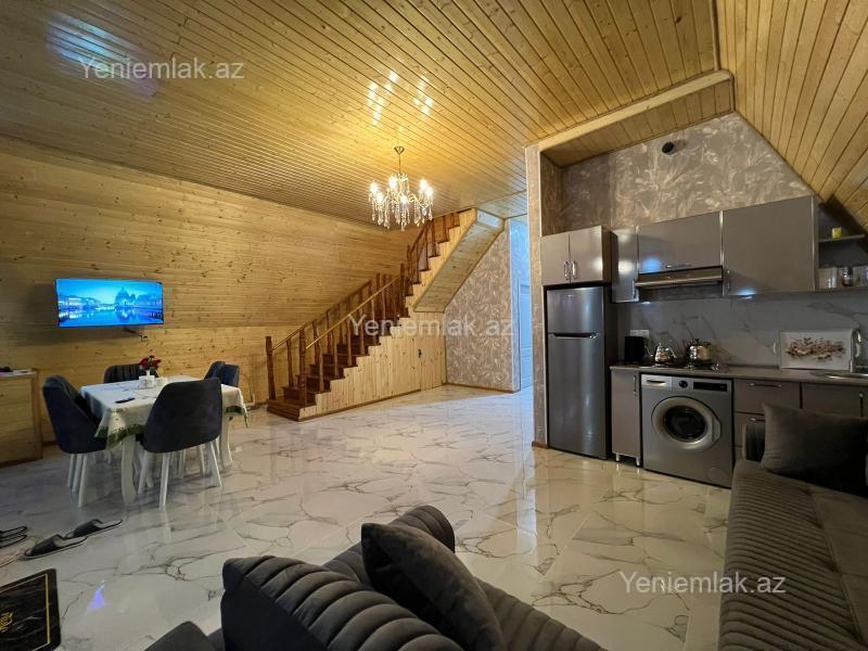 Günlük 4 otaqlı Həyət evi / Villa, 150 m², Qəbələ — Ev, villa, Qəbələ (6)