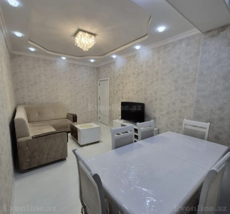 Satılır 3 otaqlı Mənzil Yeni tikili 95 m² Bakı, Xətai r., Həzi Aslanov — Mənzil, Bakı (2)