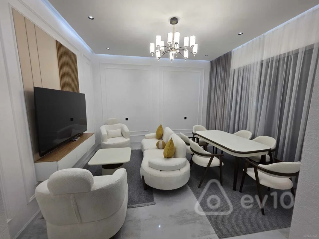4 otaqlı həyət evi, 150 m², Baku, Azerbaijan — kirayə — Ev, villa, Bakı (5)