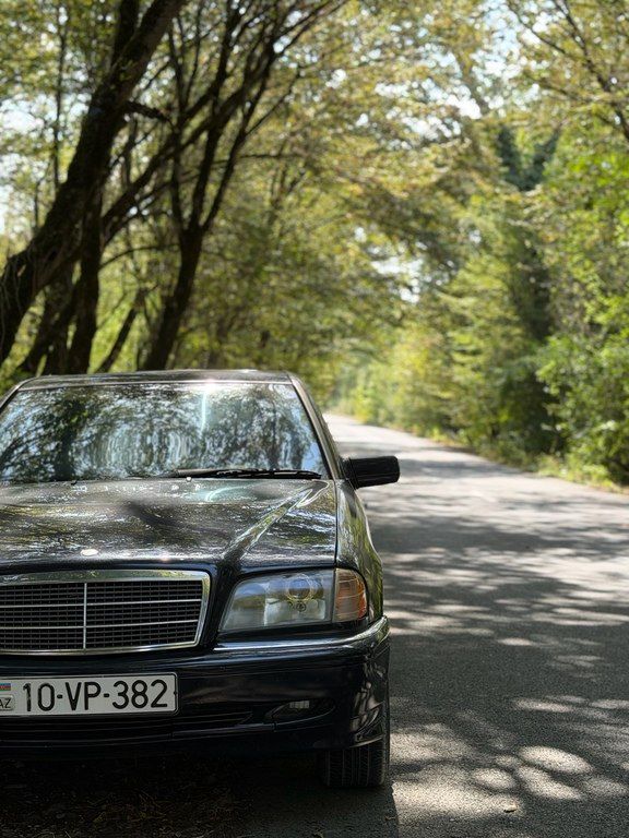 Mercedes C 200, 2.0 L, 1994 il, 358 000 km 10-VP-382 — Avtomobillər, Bakı (8)