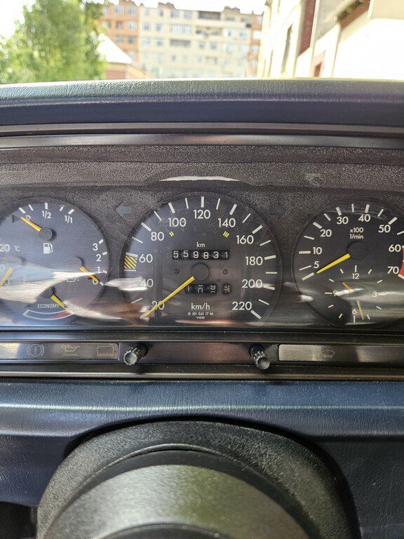 Mercedes 190, 2.0 L, 1990 il, 559 800 km 50-DX-155 — Avtomobillər, Bakı (4)